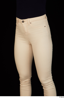 Charity casual dressed hips thigh white jeans 0002.jpg